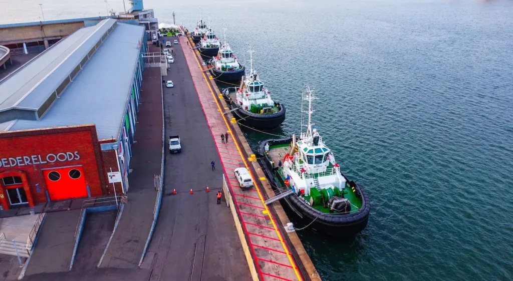 TNPA’s marine fleet renewal programme adds 5 new tugboats at the Port of Durban