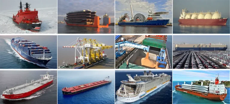 Types of cargo ships used in global trade