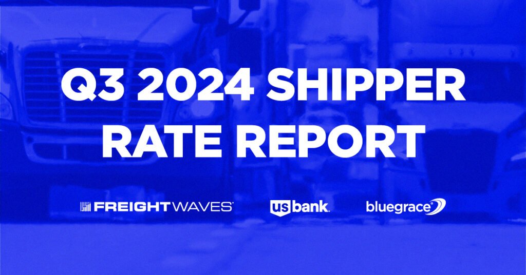 White Paper: Q3 2024 Shipper Rate Report