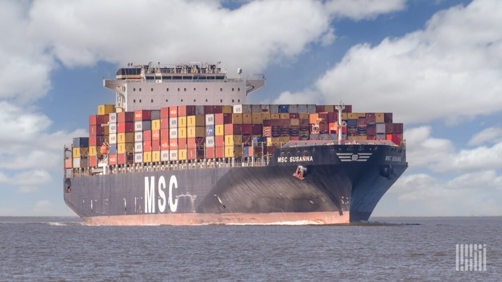 Containers lagged ocean shipping gains in 2023, UN report finds