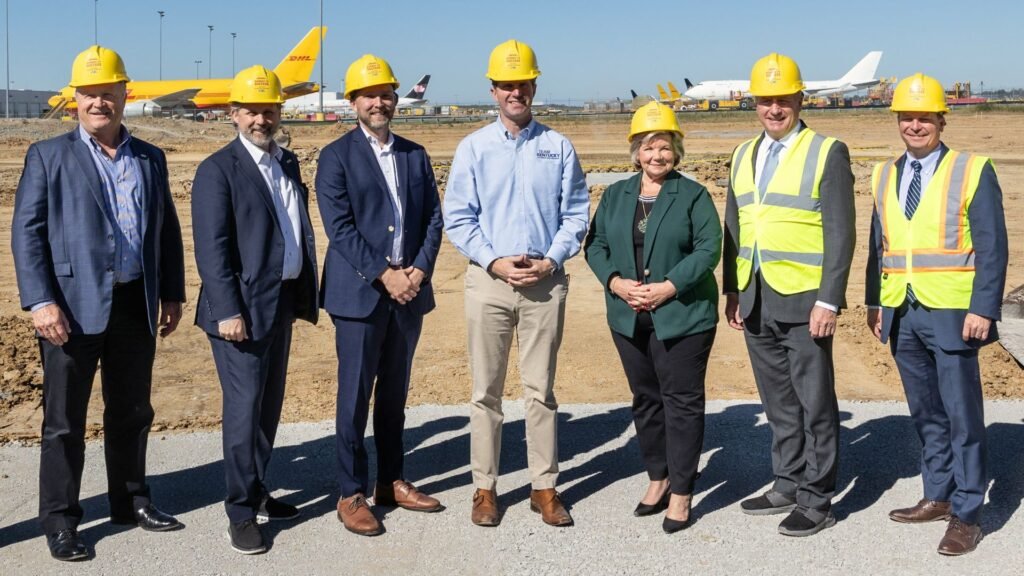DHL Express breaks ground on maintenance center at Cincinnati airport