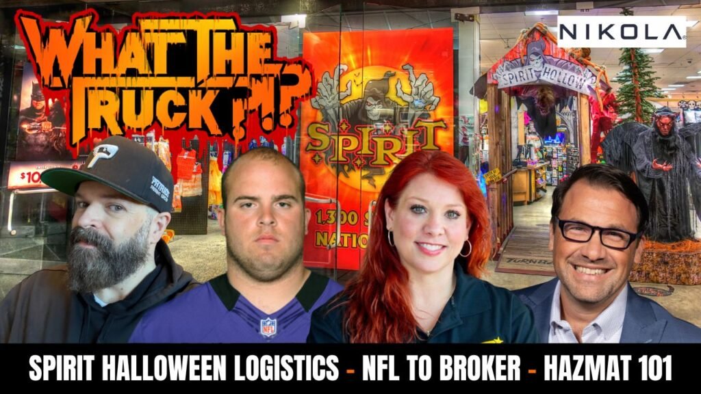 How Spirit Halloween is doing same-day delivery; Hazmat 101; from NFL to broker | WHAT THE TRUCK?!?