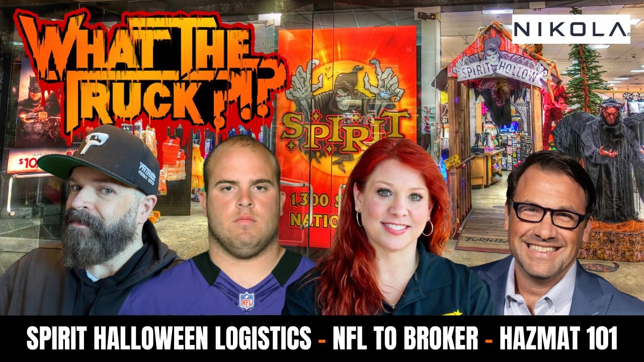 How Spirit Halloween is doing same-day delivery; Hazmat 101; from NFL to broker | WHAT THE TRUCK?!?