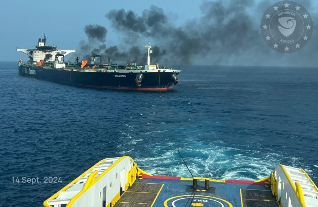 Report says Russia aided Houthi attacks on Red Sea shipping