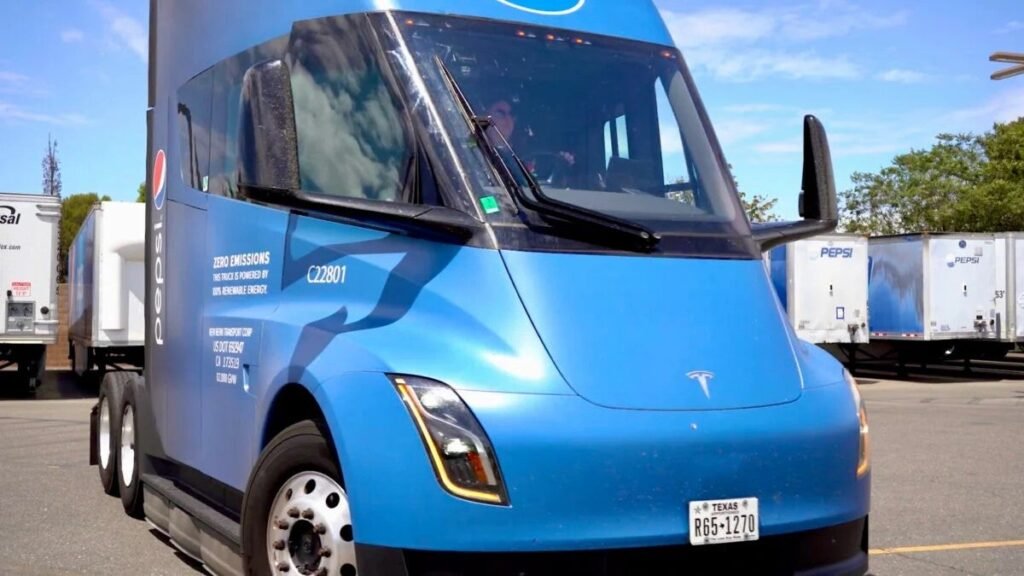 Tesla plans to ramp up electric Semi truck production in 2026