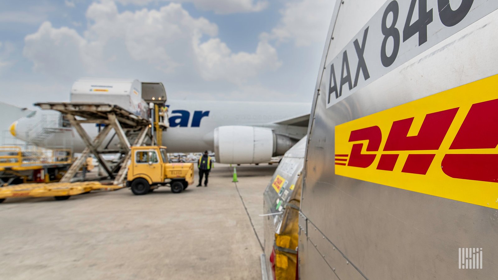 DHL cargo plane crashes trying to land near Lithuania airport