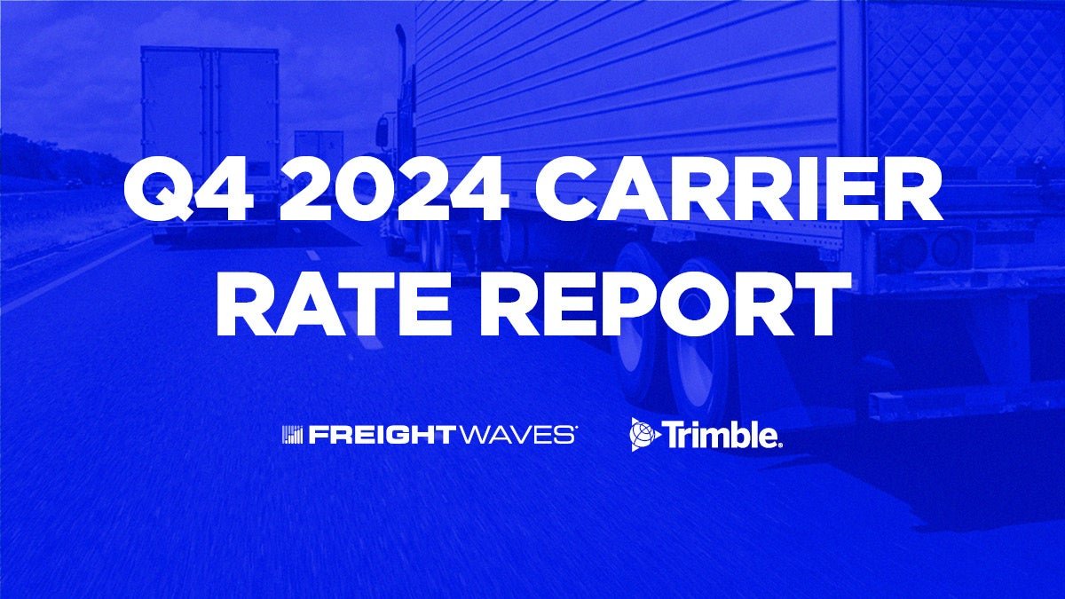White Paper: Q4 2024 Carrier Rate Report