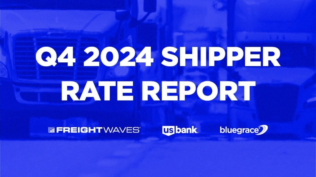 White Paper: Q4 2024 Shipper Rate Report