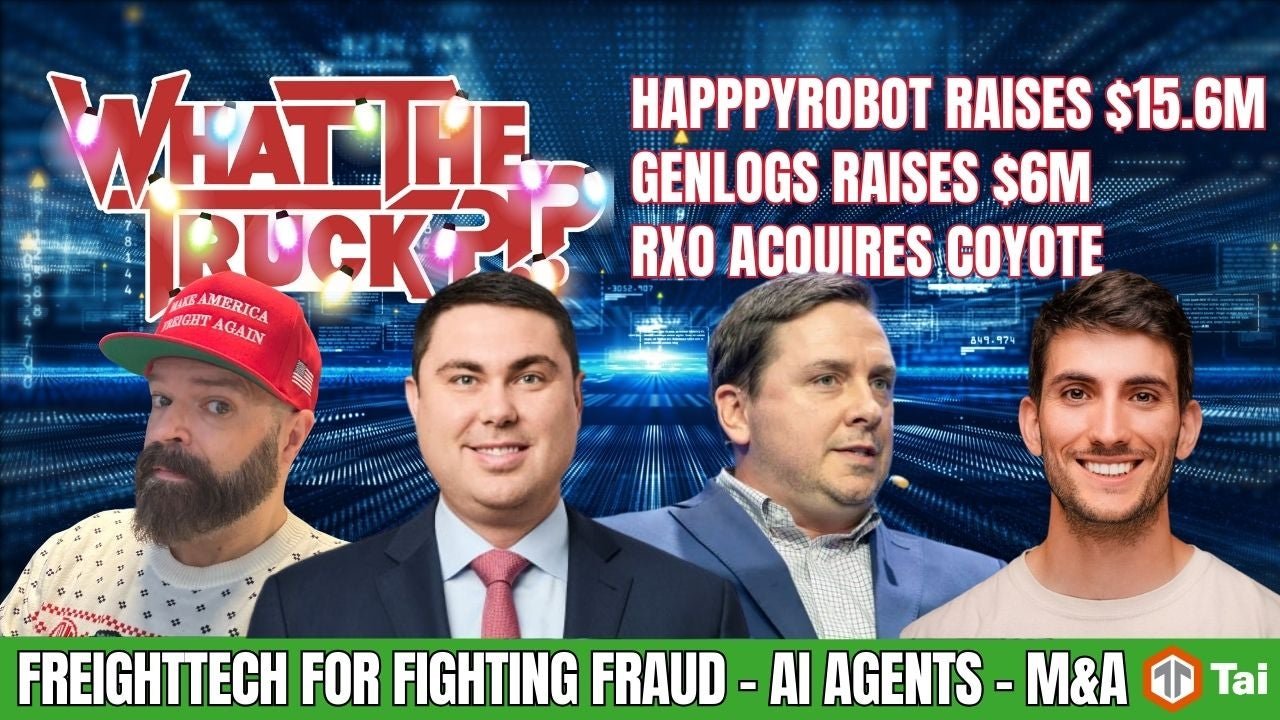FreightTech supershow with RXO, Happyrobot, GenLogs | WHAT THE TRUCK?!?