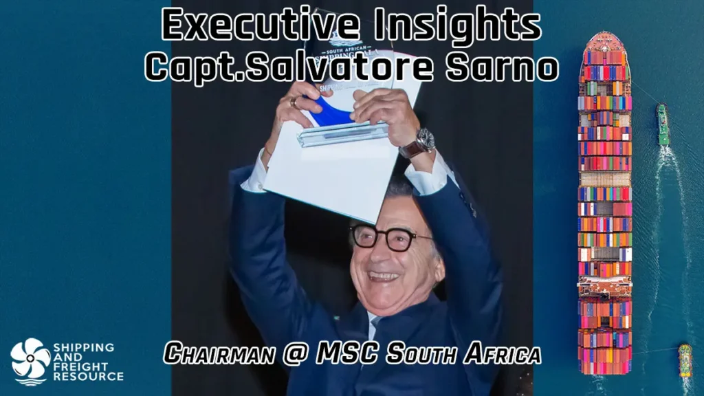 Investment in SA port infrastructure critical to growth - Capt.Sarno