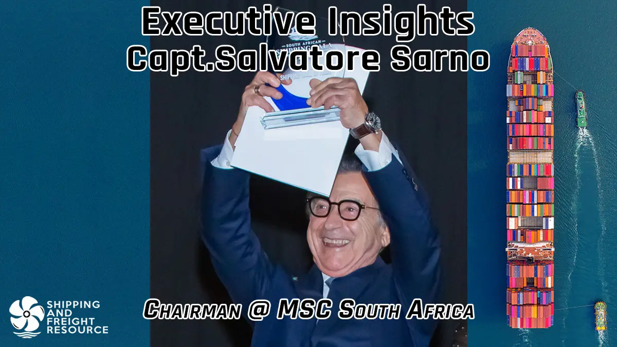 Investment in SA port infrastructure critical to growth - Capt.Sarno