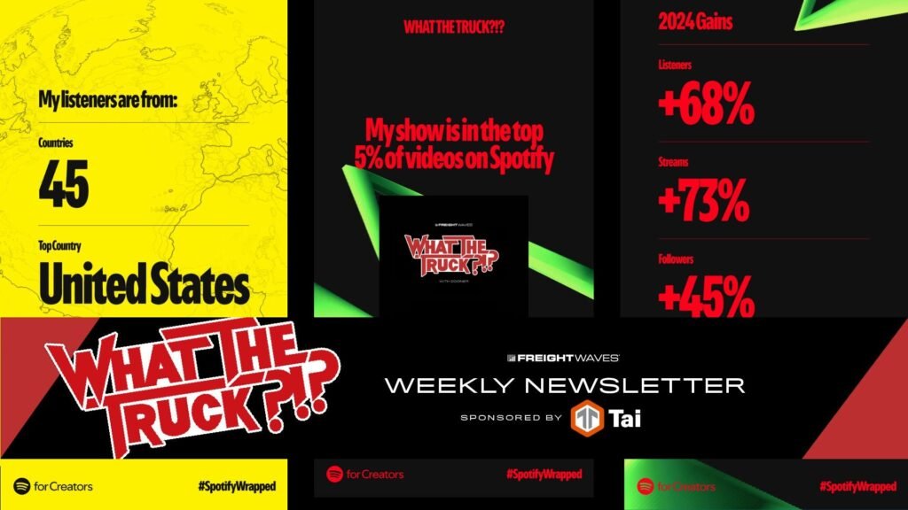 Spotify’s WHAT THE TRUCK?!? wrapped