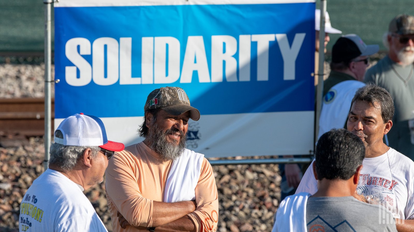 Trump again backs longshore union as possible port strike nears