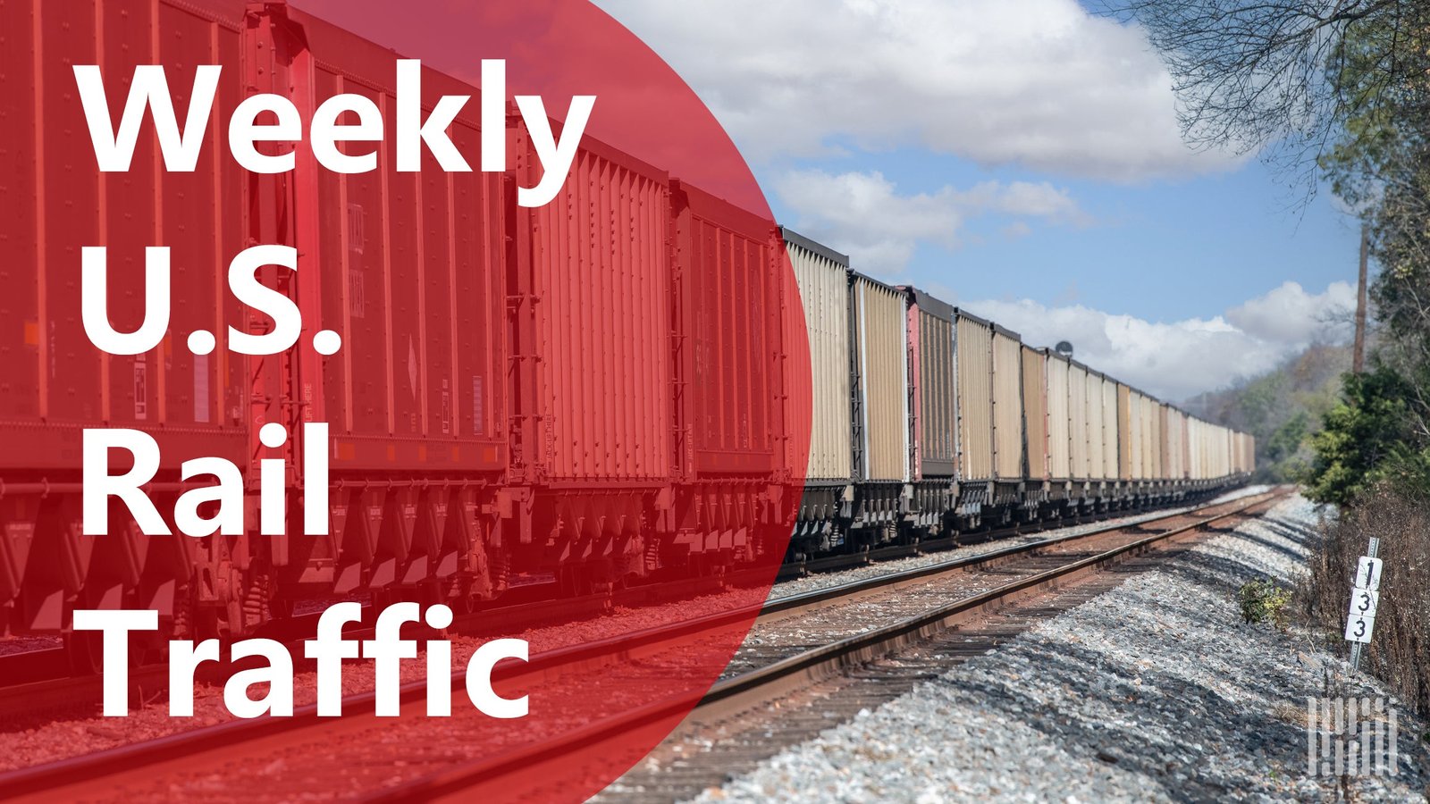 US rail traffic shows weekly gain