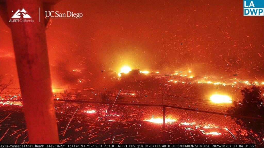 Deadly California wildfires close interstates, may disrupt freight across LA area