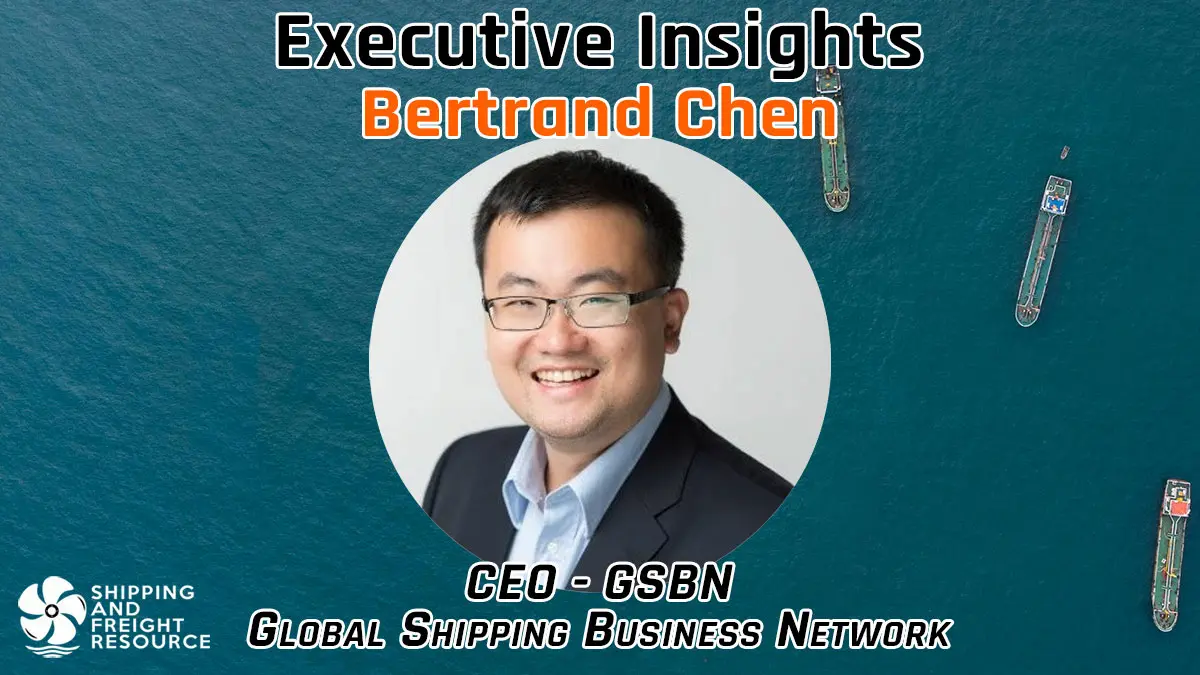 Digitalisation needs container like revolution Bertrand Chen, GSBN