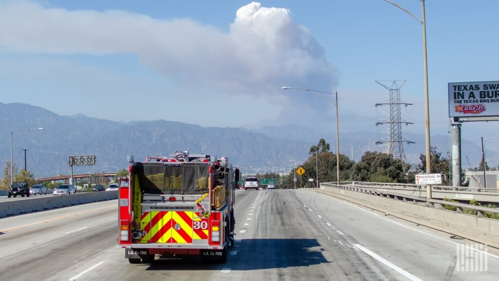 Transportation companies mobilize to support LA Fire relief efforts