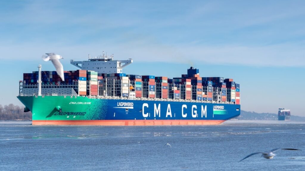 CMA CGM sets peak surcharges for Northern Europe-US containers