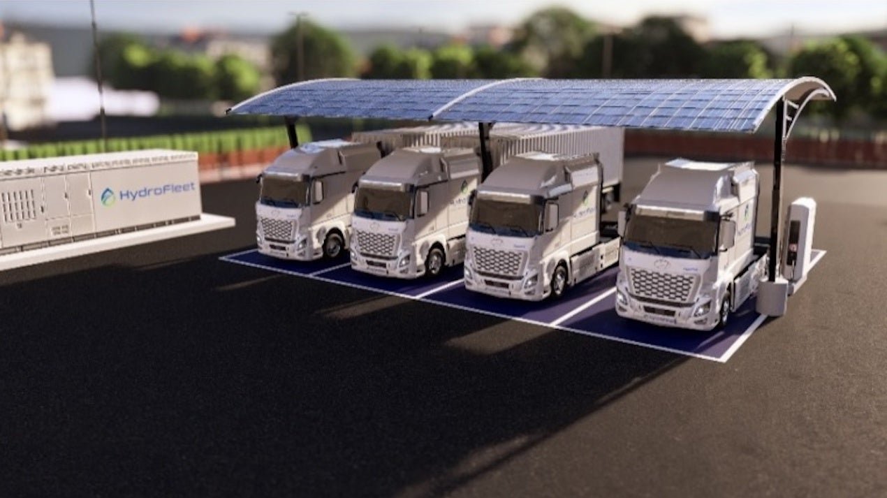 Hydrogen trucks to get fuel station near busy East Coast container port