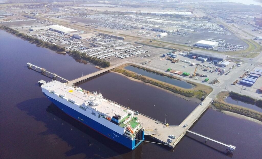 Jaxport completes vehicle berth expansion