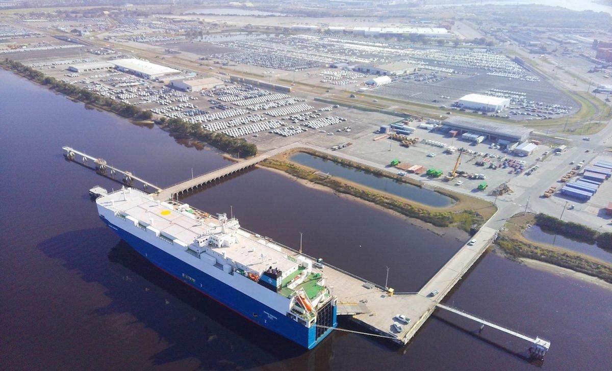 Jaxport completes vehicle berth expansion