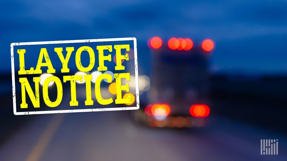 Layoffs hit more than 7,100 workers tied to freight industry in US, Canada