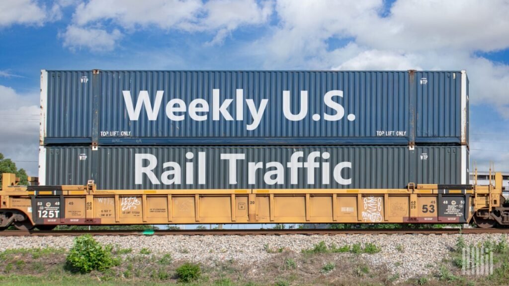 US weekly rail traffic shows slight gain over 2024