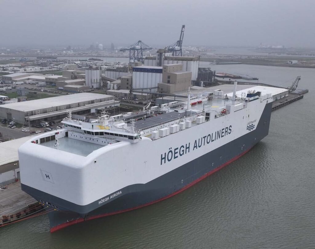 Arrival of world’s largest car carrier marks Texas port’s gateway strategy
