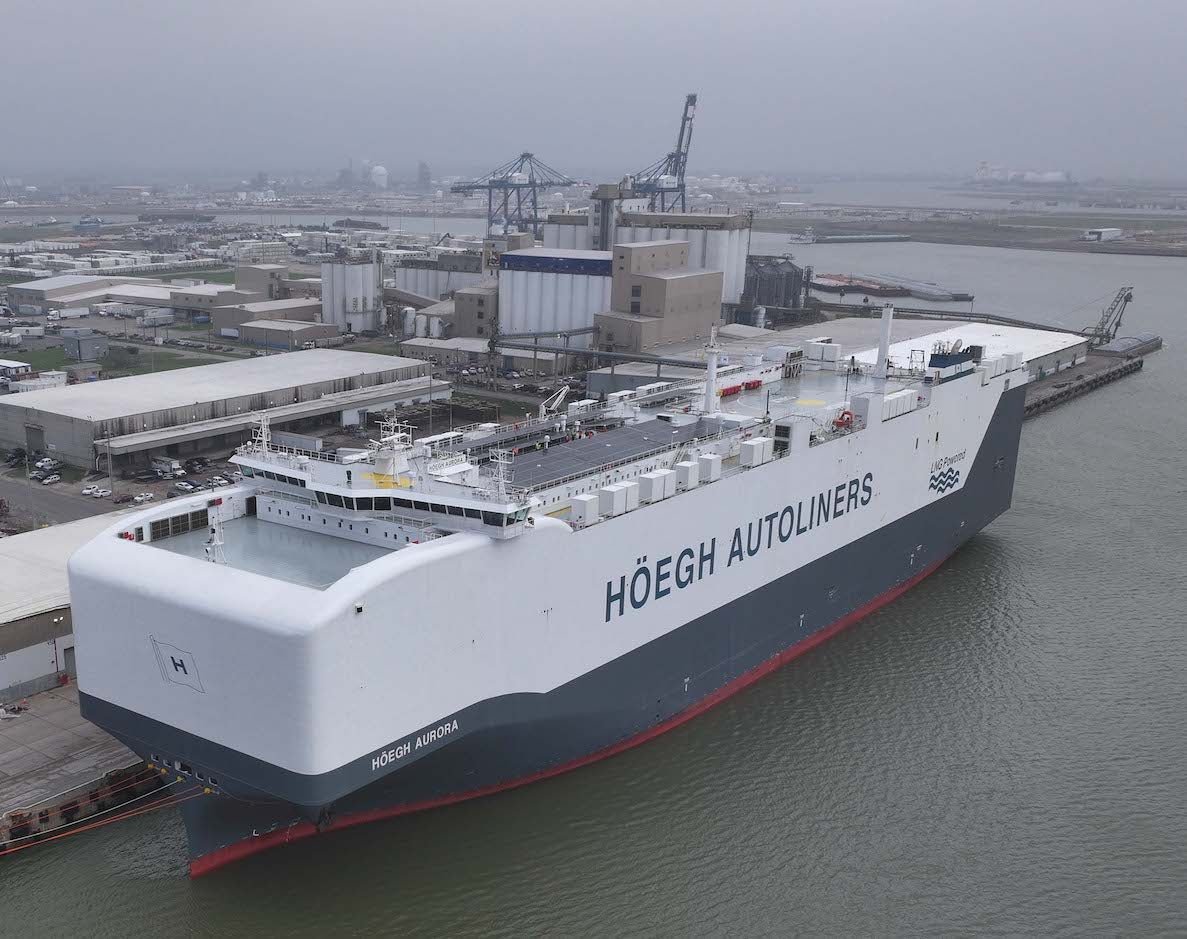 Arrival of world’s largest car carrier marks Texas port’s gateway strategy