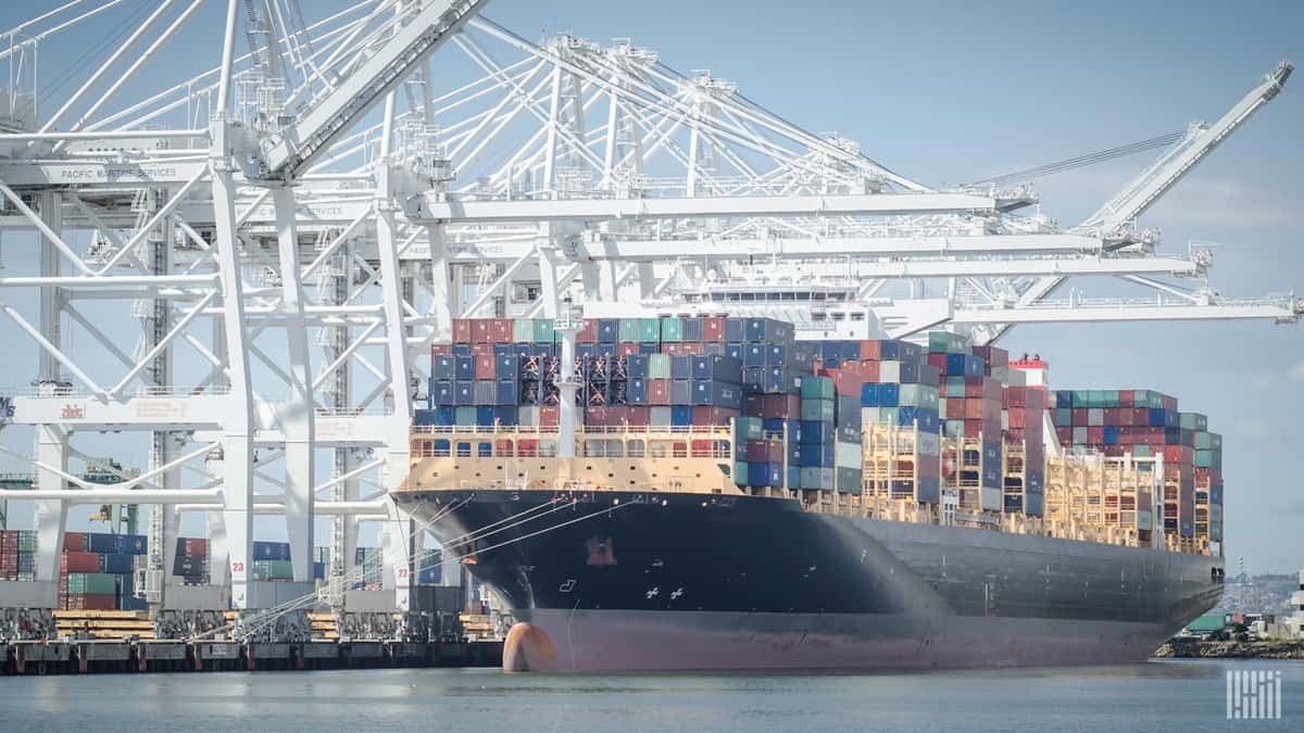 As tariff window closes, trans-Pacific ocean container rates tumble
