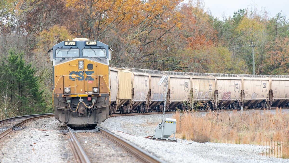 Improved Cumberland, Maryland, yard helps CSX reduce train starts