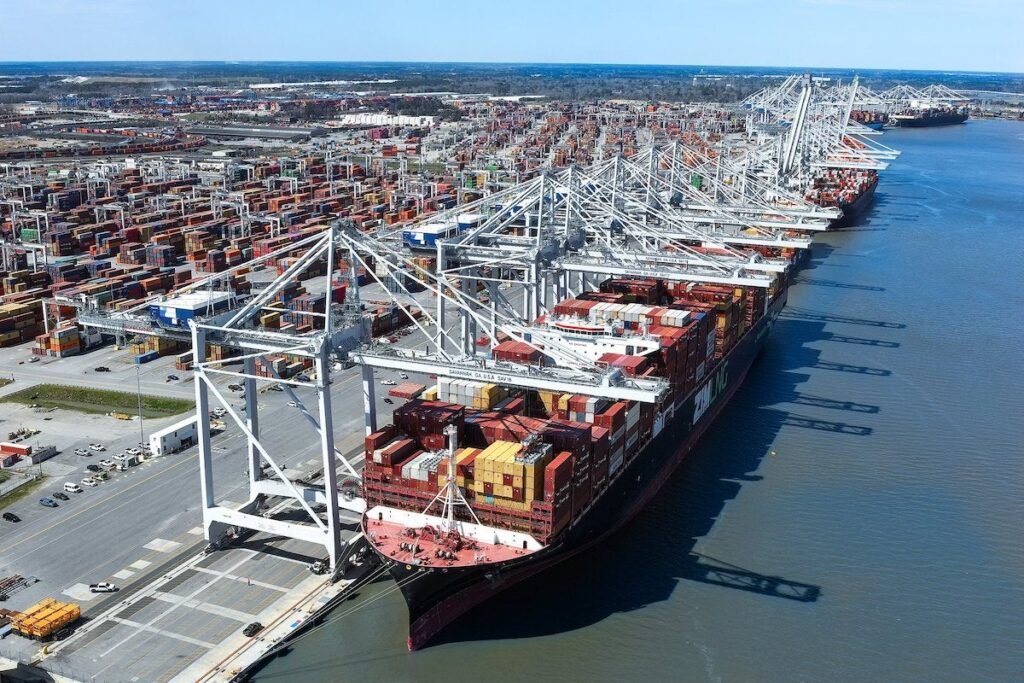 Port of Savannah sets record container, rail and truck moves in February