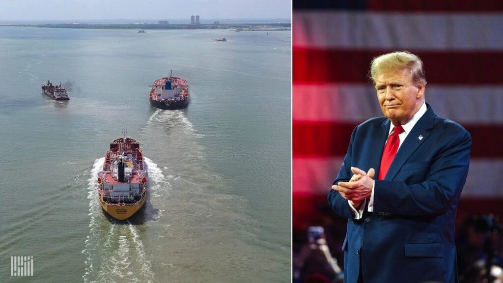Trump threatens ‘far larger’ tariffs on EU, Canada if they jointly retaliate