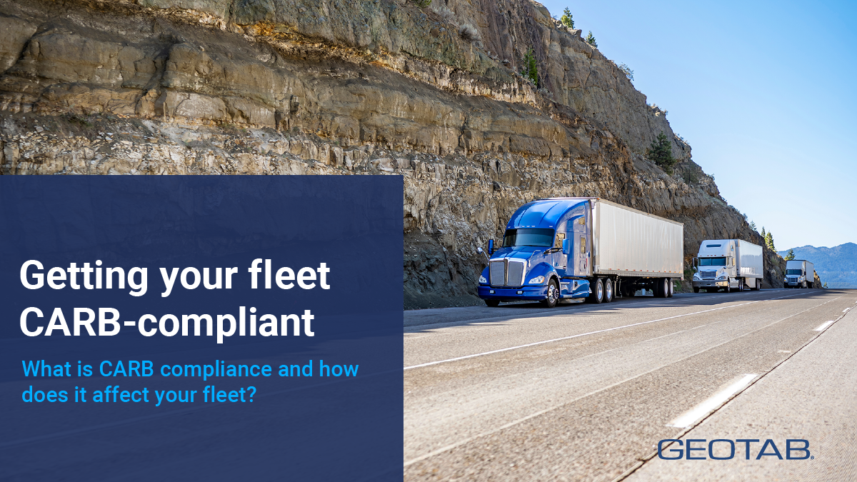 eBook: Getting your fleet CARB-compliant