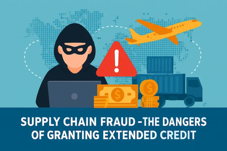 Credit fraud - how logistics service providers desperate for business fall prey to this..