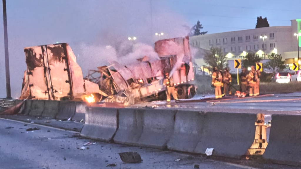 I-5 in Tacoma reopens after fatal truck crash