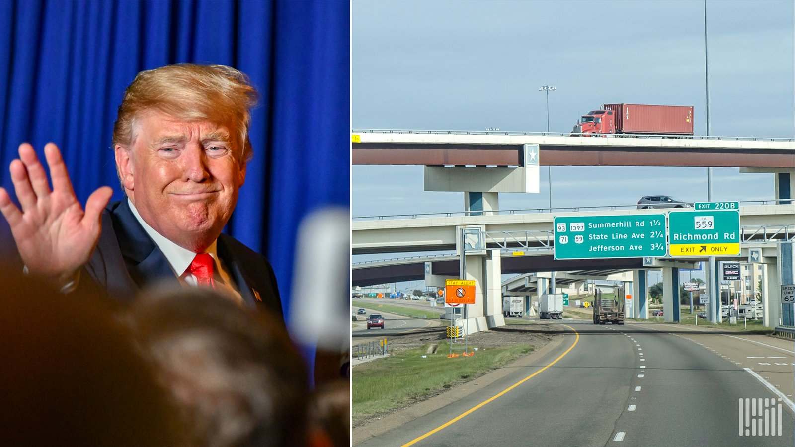 Trump says tariffs on goods from China will ‘come down substantially’
