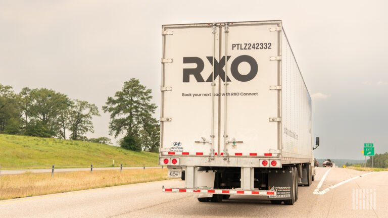 First look: RXO recorded operating and net losses  in the first quarter