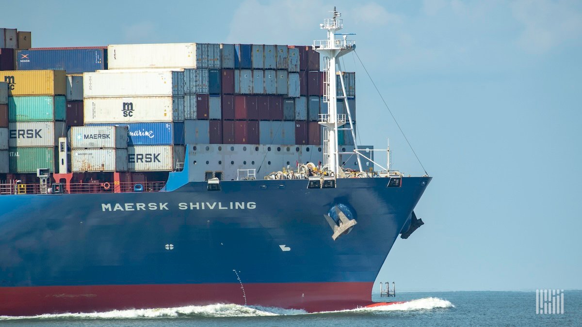 Maersk expects no changes from US port fees