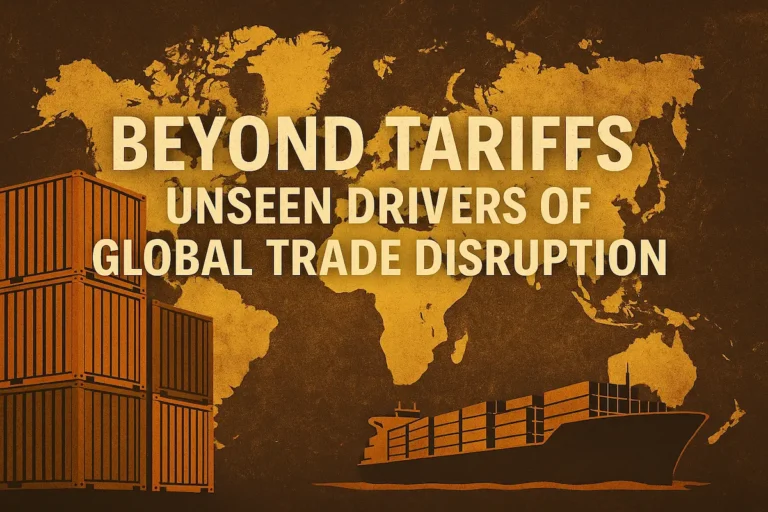 Unseen drivers of global trade disruption