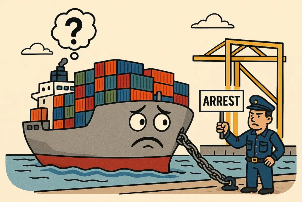 Arrest and release of the ship MSC Manasa F highlights juidicial remedy for cargo owners