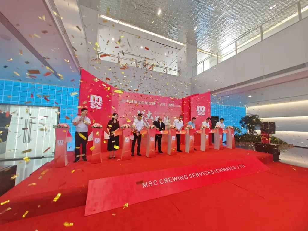 MSC plants firm roots in China with new ship management company in Ningbo