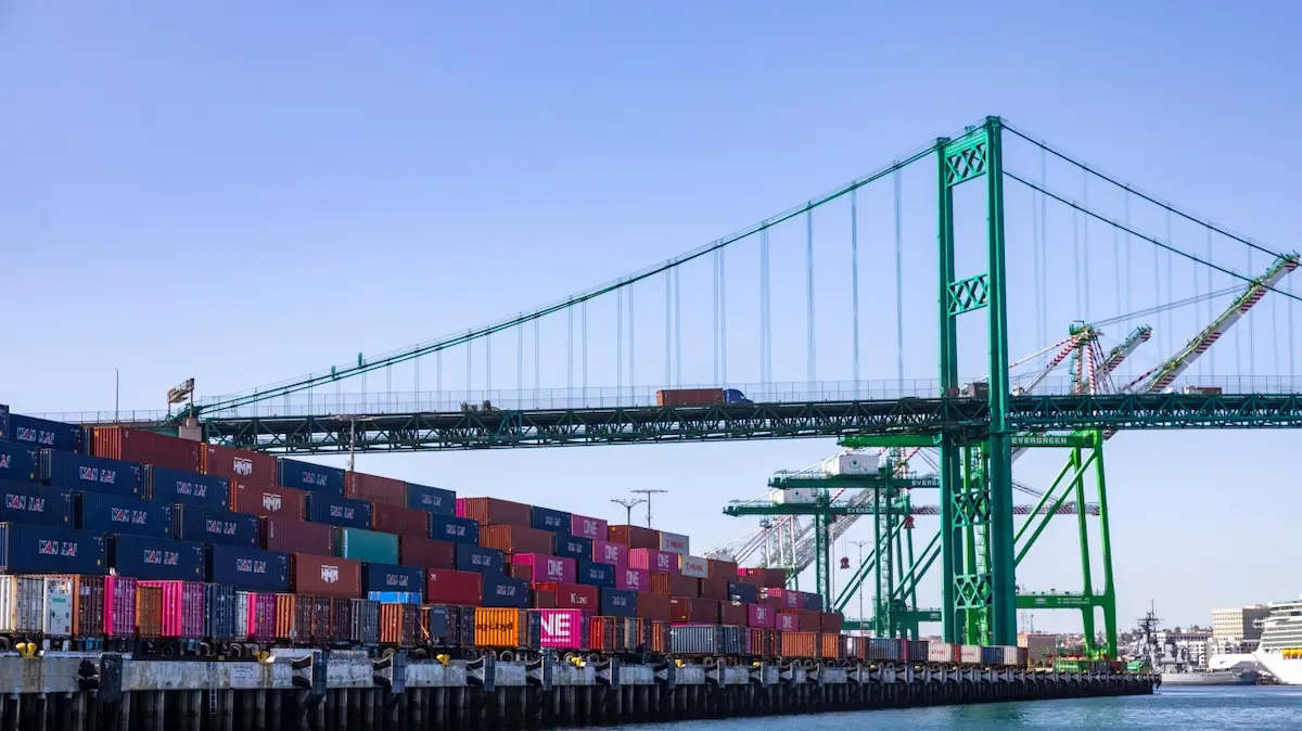 Port of Los Angeles breaks June record as importers race to beat tariff uncertainties