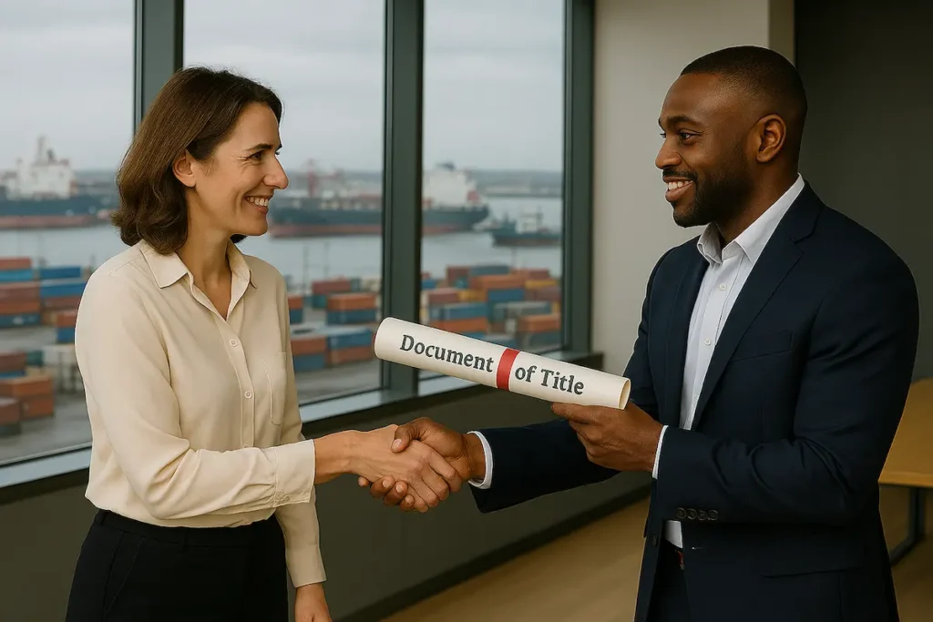 When is a Bill of Lading considered a Document of Title..??