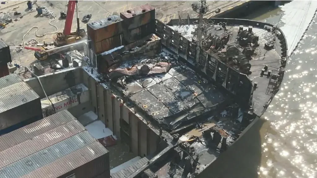 YM Mobility - explosion and fire - what really happened