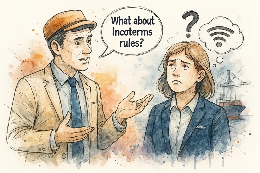 incoterms and shipping line