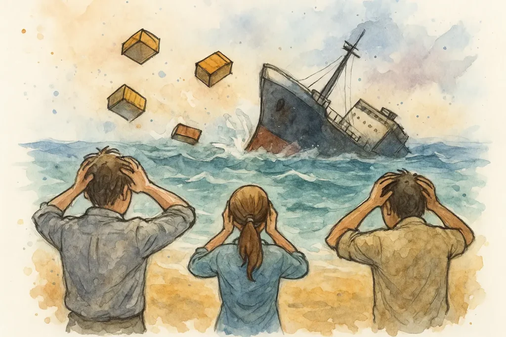 Loss of cargo - a case study based on a real life question from Sudan