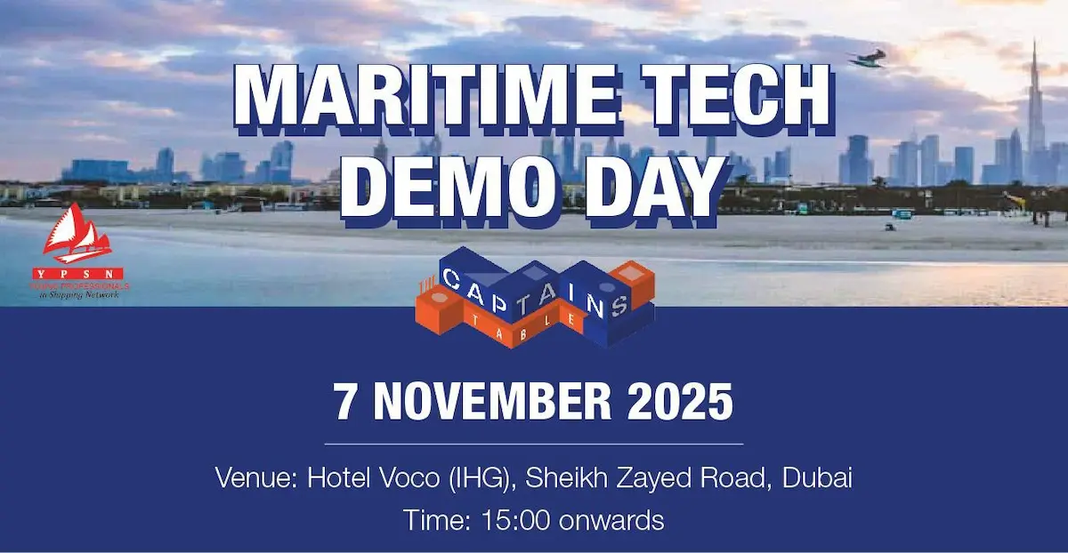 The Captain's Table Dubai - Maritime Tech Demo Day