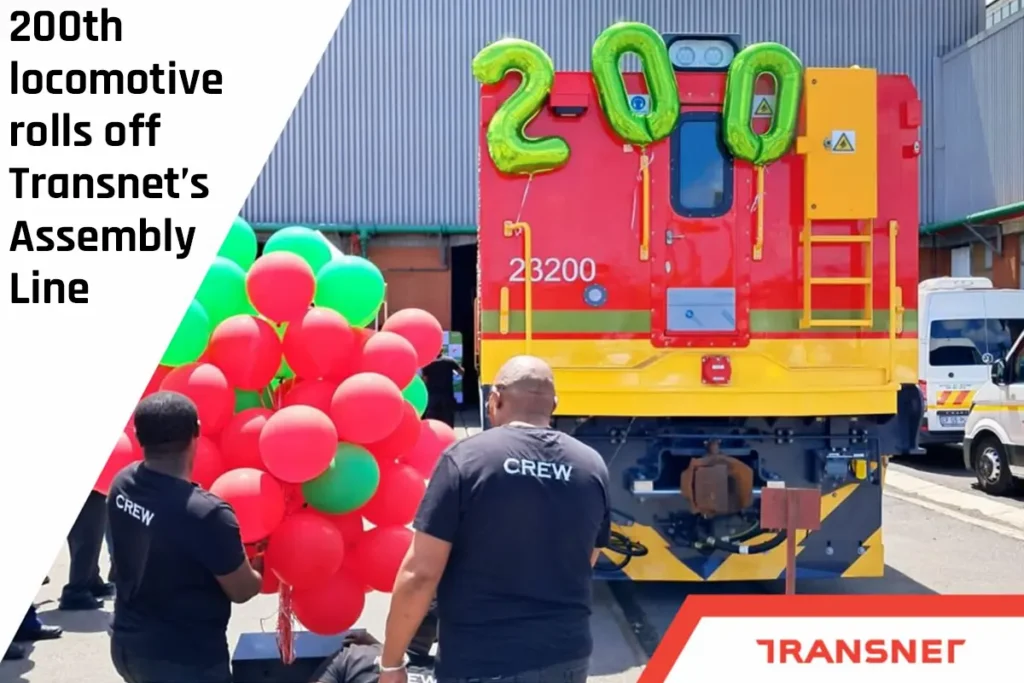 200th locomotive Transnet
