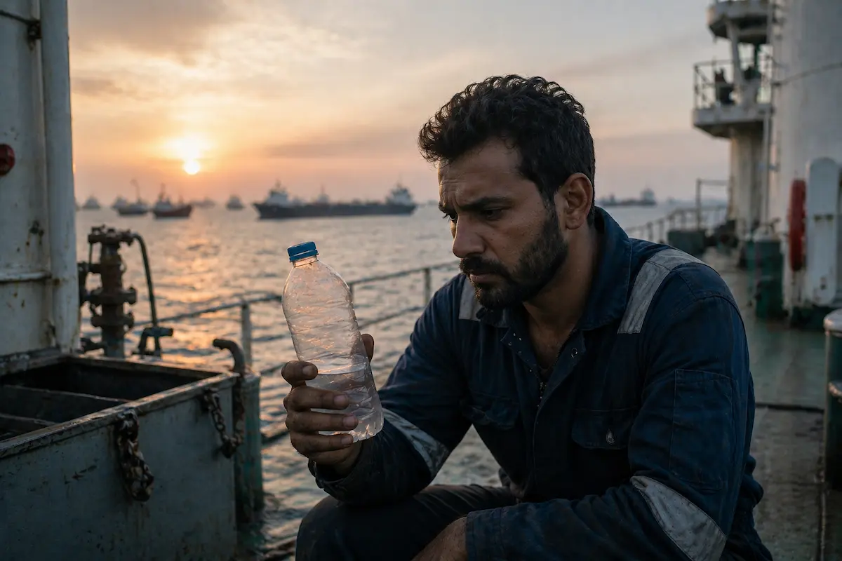 20,000 seafarers are paying for a war they didn't want.. We should all be ashamed..!!